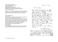 Anteprima di Lett. all'Isp. sal. dell'Inghilterra sulla questione del chierico Patrizio Barry che desidera andare a Malta. Gli comunica che D. Beebeck è partito per Roma. [Originale con firma e P.S. autografi.]