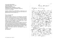 Anteprima di Chiede all'Isp. sal. dell'Inghilterra il motivo per cui vuol destinare come parroco a Chertsey il confr. che gli aveva chiesto per la Giamaica. [Orig. con firma e correzioni aut.]