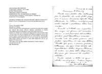 Anteprima di Attende la lett. mortuaria del confr. defunto e l'arrivo di D. Marsh a Torino. [Originale con firma e nome del destinatario aut.]
