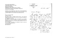 Anteprima di Invia un biglietto per il coad. Vitali, al quale raccomanda di mettersi seriamente a fare il proprio lavoro. [Orig. con firma aut. -- All. il suddetto biglietto: sono le indicazioni per associarsi alle LC.]