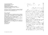 Anteprima di Lett. all'Isp. sal. dell'Inghilterra con notizie su D. Campana che è andato a casa. Gli comunica che i suoi allievi sono partiti. [Originale con firma e nome del destinatario aut.]