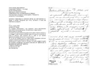 Anteprima di Osservazioni ai rendiconti dell'Isp. sal. dell'Inghilterra D. Macey e consigli. [Originale con firma, correzioni e nome del destinatario autografi.]