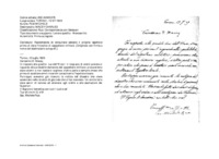 Anteprima di Raccomanda di consultare sempre il proprio ispettore prima di dare l'incarico di cappellano militare. [Originale con firma e nome del destinatario autografi.]
