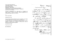 Anteprima di Ringraziamenti al dir. della casa sal. di Capetown per avergli inviato il ''Direttorio Cattolico''. Assicura preghiere per lo sviluppo della casa. [Orig. con firma aut.]