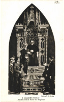 Anteprima di Cartolina di un quadro di S. Giovanni Bosco Adulescentium Pater et Magister.