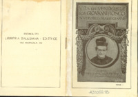 Anteprima di Illustrazioni a stampa delle sculture in terracotta sulla vita del Ven. Don Bosco. Annuncio della pubblicazione della IIIª serie di cartoline (All. n.8 della rivista Il Tempio di D. Bosco, Ott. 1985, art. sul Mastroianni).