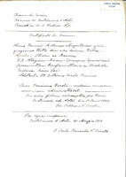 Anteprima di Copia dell'atto di cresima di Domenico Savio, cresimato il 13 aprile 1853 da Mons. Luigi Moreno a Castelnuovo d'Asti. [D. Bonaudo è il parroco del paese].