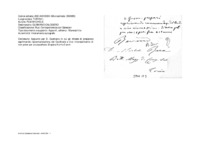 Anteprima di Vivo rincrescimento di non poter accettare per ora. (È un appunto per D. Gusmano G.)