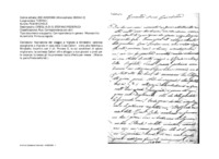 Anteprima di Narrazione del viaggio a Vignale e Mirabello; calorosa accoglienza in casa Callori; il Ch. Provera E. stà un po' meglio; hanno visitato la fabbrica a Mirabello. (Manca la fine della lett.)