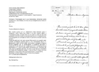 Anteprima di Riconoscente per la sua benevolenza, dimostrata anche quando era in vita D.Bosco, le invia una sua fotografia ed un brano di pannolino.