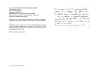 Anteprima di Desidera recuperare la Lettera di D. Zeppa G., riferente la visita di Mons.Scalabrini nella Casa di S. Paolo del Brasile.
