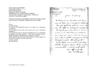Anteprima di Comunica il miglioramento di salute di D. Bonavia. Chiede se può contare su D. Senes per la celebrazione di alcune messe.
