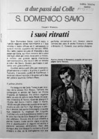 Anteprima di Ricevuta del pagamento a una litografia per un disegno raffigurante Domenico Savio. [All. rivista e due fotografie con art. sui ritratti di Domenico Savio e una nota di D. Tavano L.].