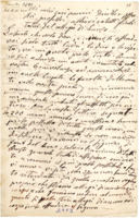 Anteprima di Lettera di D. Bosco a salesiani e allievi del Collegio di Lanzo per ringraziare dell'accoglienza ricevuta. D. Bosco li definisce “ladri” perché gli hanno rubato il cuore e promette loro di ricordarli nella messa -