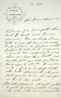 Anteprima di Richiesta di sussidio per l'acquisto di una casa e di un terreno accanto alla Chiesa di Maria Ausiliatrice. Possibilità di dilazione del pagamento - MB X, 1126/1127.
