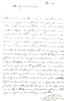Anteprima di La informa che D. Bosco sta meglio, ha appetito e non accusa alcun male. Nel giorno di Natale egli farà una giaculatoria per lei che tanto si è preoccupata per la sua salute [Destinataria presunta].