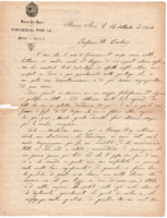 Anteprima di Lettera del Direttore Spirituale Gen. SDB, che invia notizie sul buon viaggio fatto con D. Gusmano C. dall'Italia all'America, sul lavoro dei Salesiani a Montevideo e a Buenos Aires e tratta del proprio compito di Visitatore.