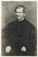 Anteprima di Ritratto fotografico di Don Bosco con pellegrina