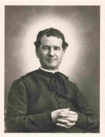 Anteprima di Ritratto fotografico di Don Bosco con aureola luminosa