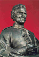 Anteprima di Busto di San Giovanni Bosco (Vista di tre quarti)