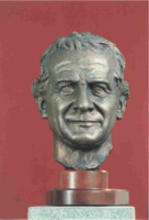 Anteprima di Busto scultoreo di San Giovanni Bosco (Vista frontale)