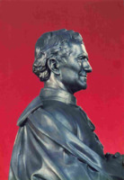 Anteprima di Busto di San Giovanni Bosco in bronzo (Profilo)