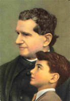 Anteprima di San Giovanni Bosco (con giovane in primo piano)