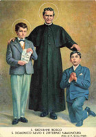 Anteprima di S. Giovanni Bosco, S. Domenico Savio e Zefferino Namuncurà