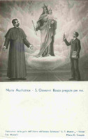 Anteprima di Maria Ausiliatrice - S. Giovanni Bosco pregate per me / Particolare della pala dell'Altare dell'Istituto Salesiano "A. T. Maroni", Varese
