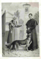 Anteprima di Don Bosco, Mamma Margherita e il cane Grigio a Valdocco