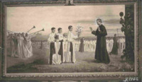 Anteprima di Sogno del Beato Don Bosco (affresco del Pittore P. G. Crida)