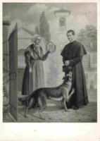 Anteprima di Don Bosco, Mamma Margherita e il Cane Grigio (variante compositiva)
