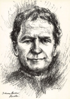 Anteprima di Don Johannes Bosco - Ritratto grafico