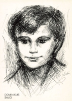 Anteprima di Dominikus Savio - Ritratto grafico