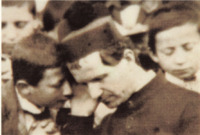 Anteprima di Don Bosco ascolta le confessioni (Paolino Albera)
