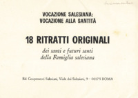 Anteprima di Vocazione salesiana: vocazione alla santità - 18 ritratti originali dei santi e futuri santi della Famiglia salesiana