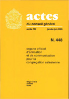 Anteprima di Actes du CG n.448 (2026)